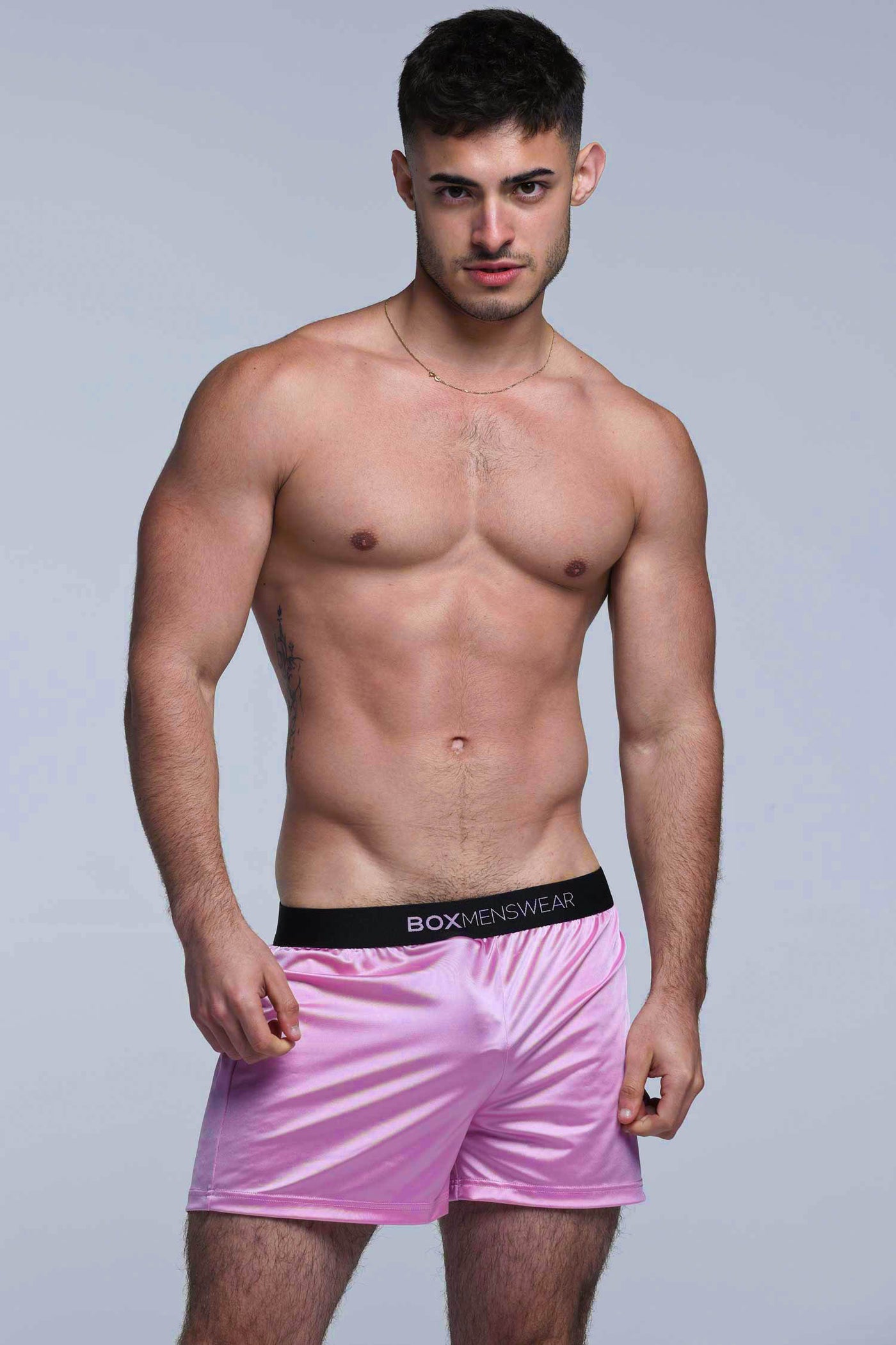 Satin Boxers - Pink Tease