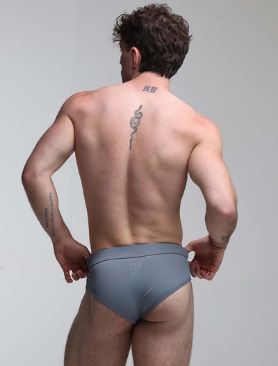 Glide Briefs - Meteorite Grey