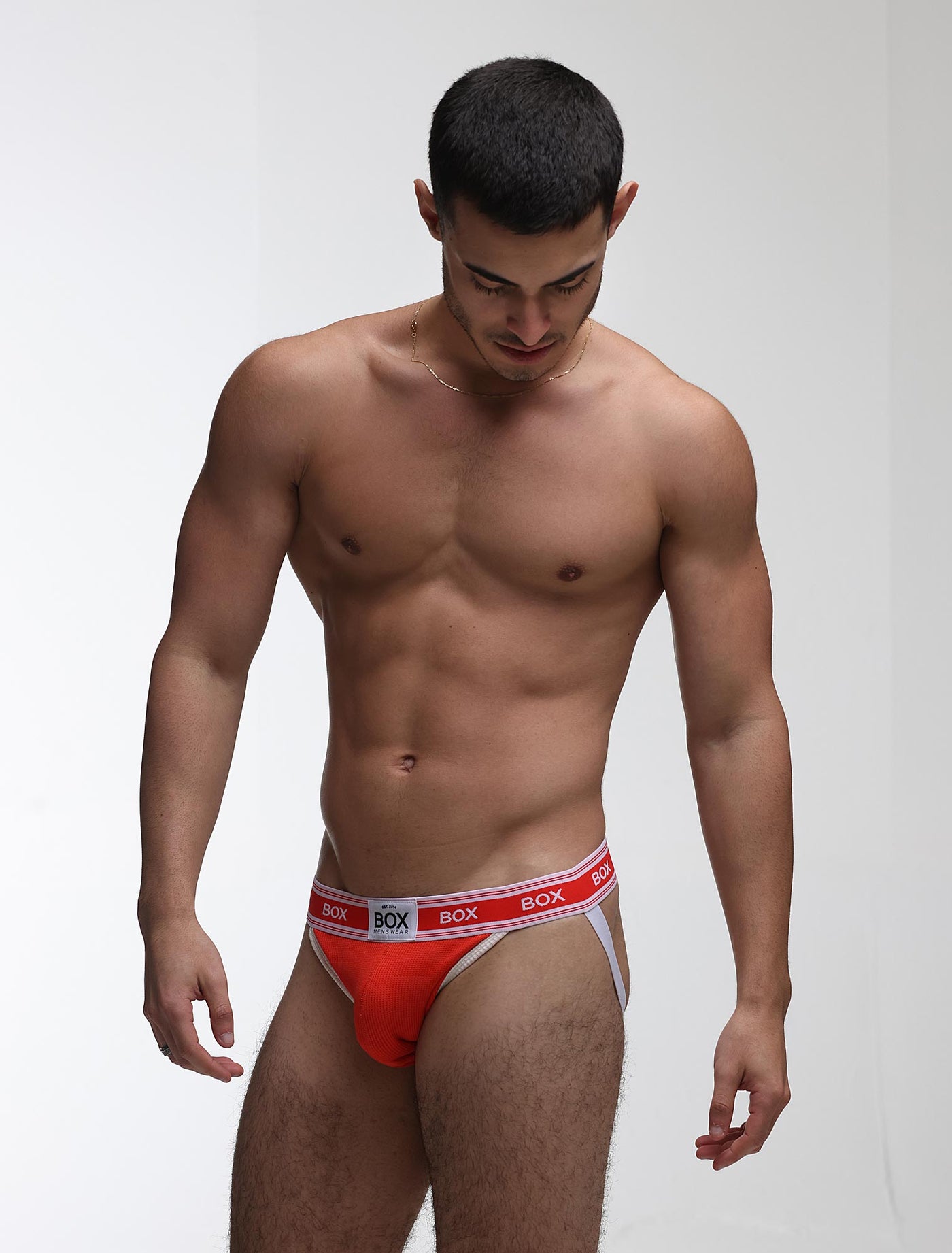 '90s Knit Jockstrap - Racer Red - boxmenswear - {{variant_title}}