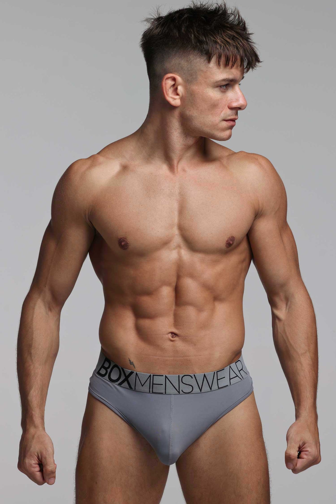 Brazilian Butt Briefs - São Paulo Grey