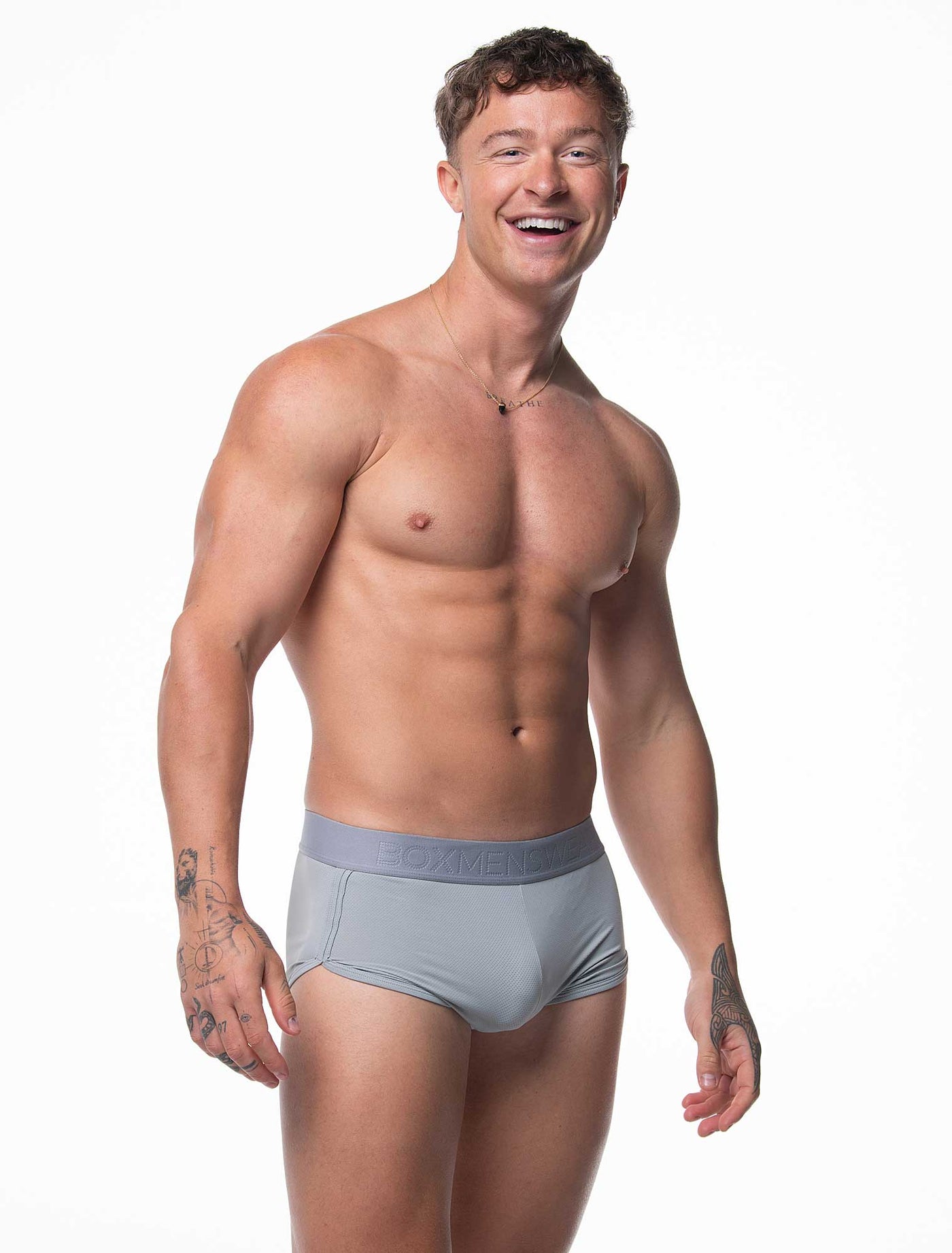 LuxLite Boxers - Glamour Grey