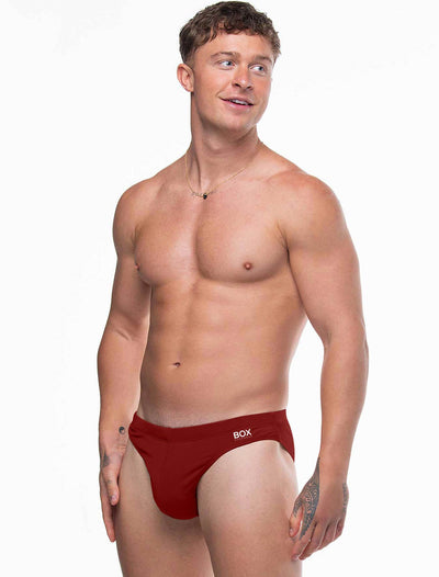 Swimming Trunks - Burgundy