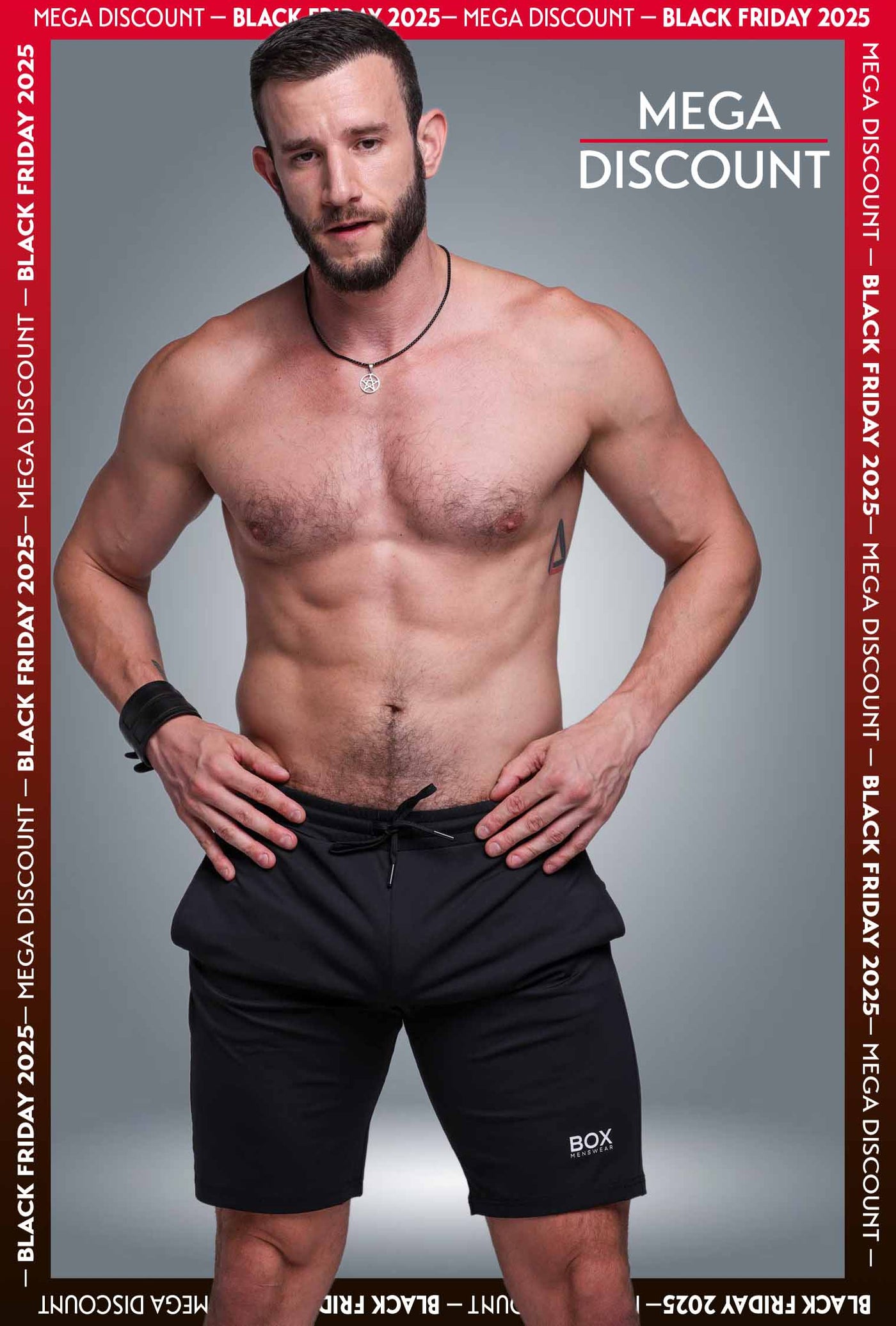 Active Panelled Sports Shorts - Black