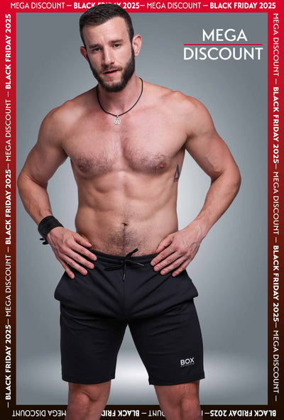 Active Panelled Sports Shorts - Black