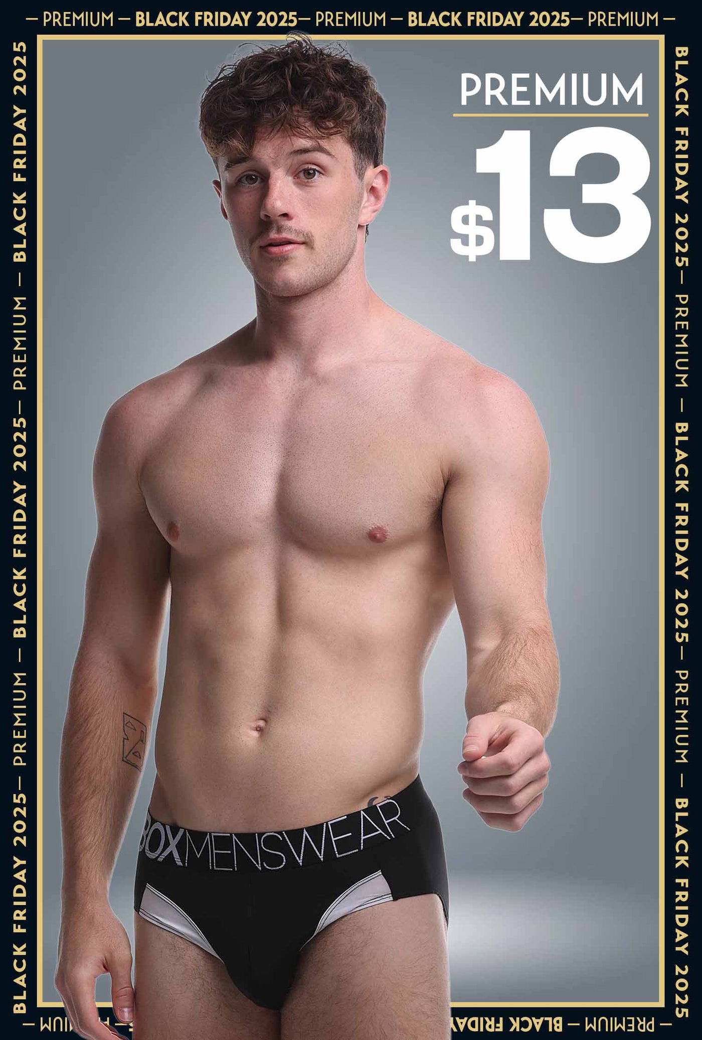 Prince Fit Briefs - Black & White