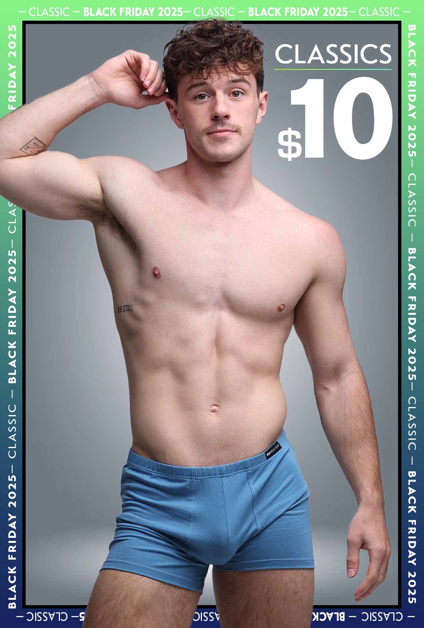 Minimal Boxers - Blue