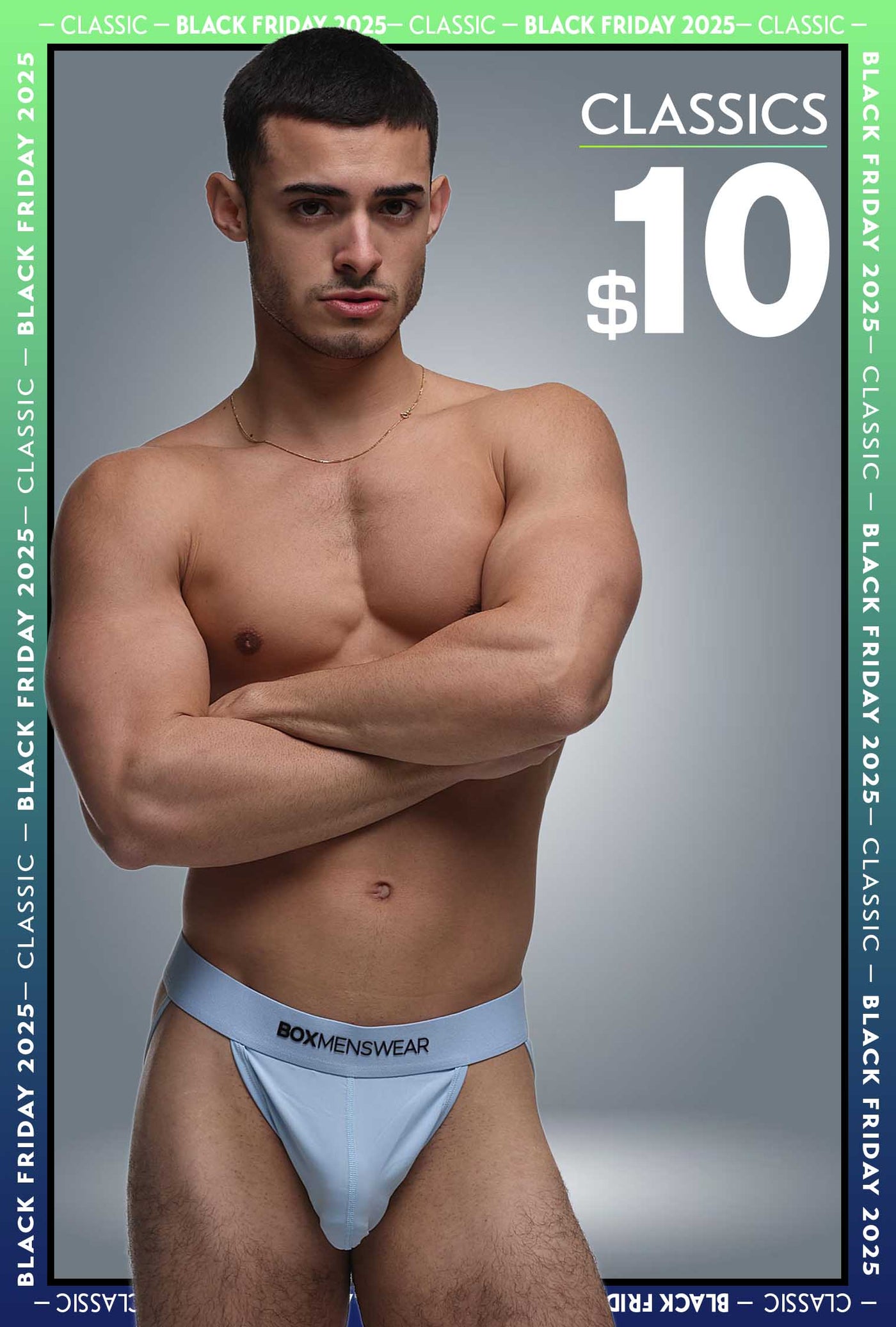 Precision Jockstrap - Capri Blue