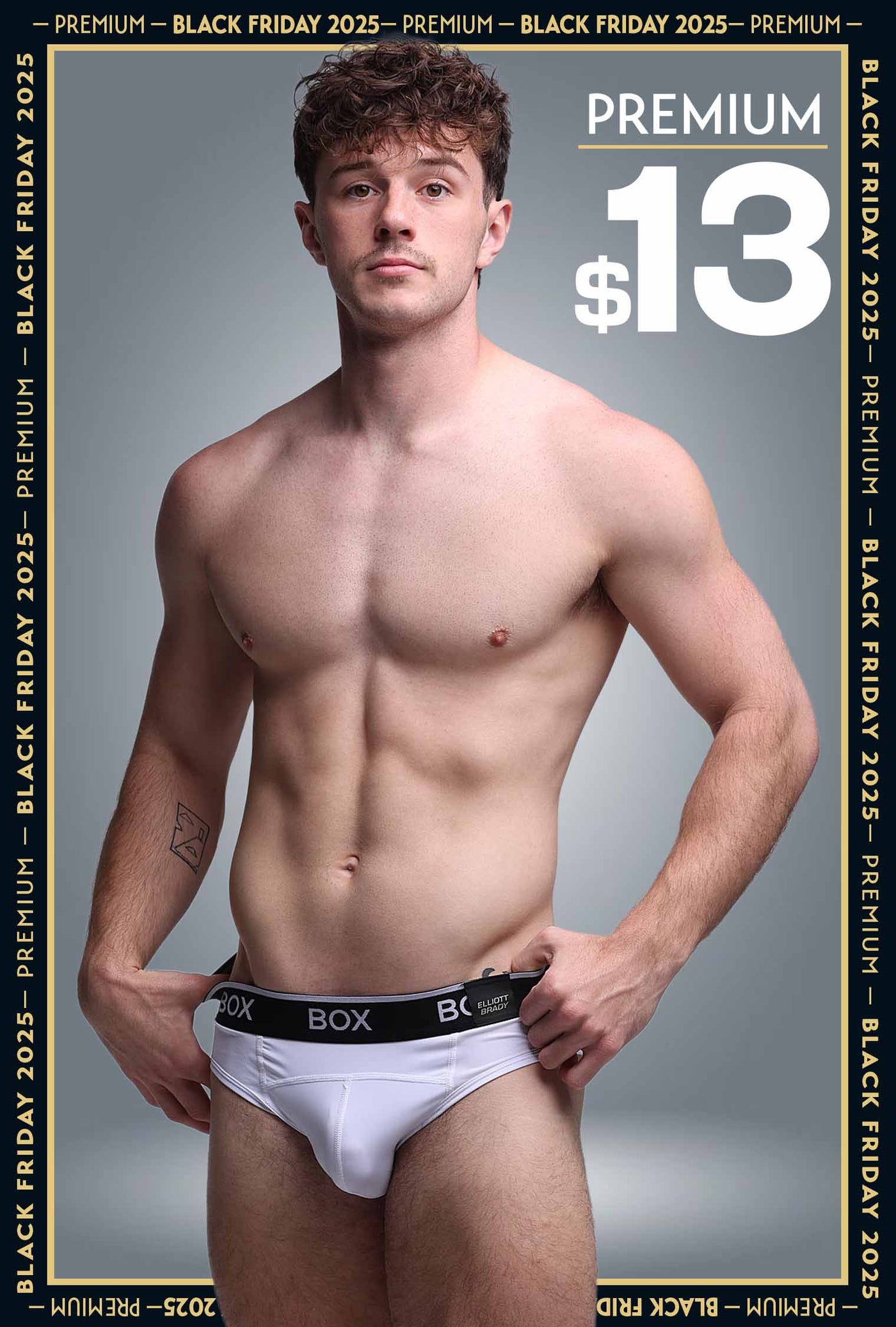 Box x Elliott: Elite Briefs - Arctic White