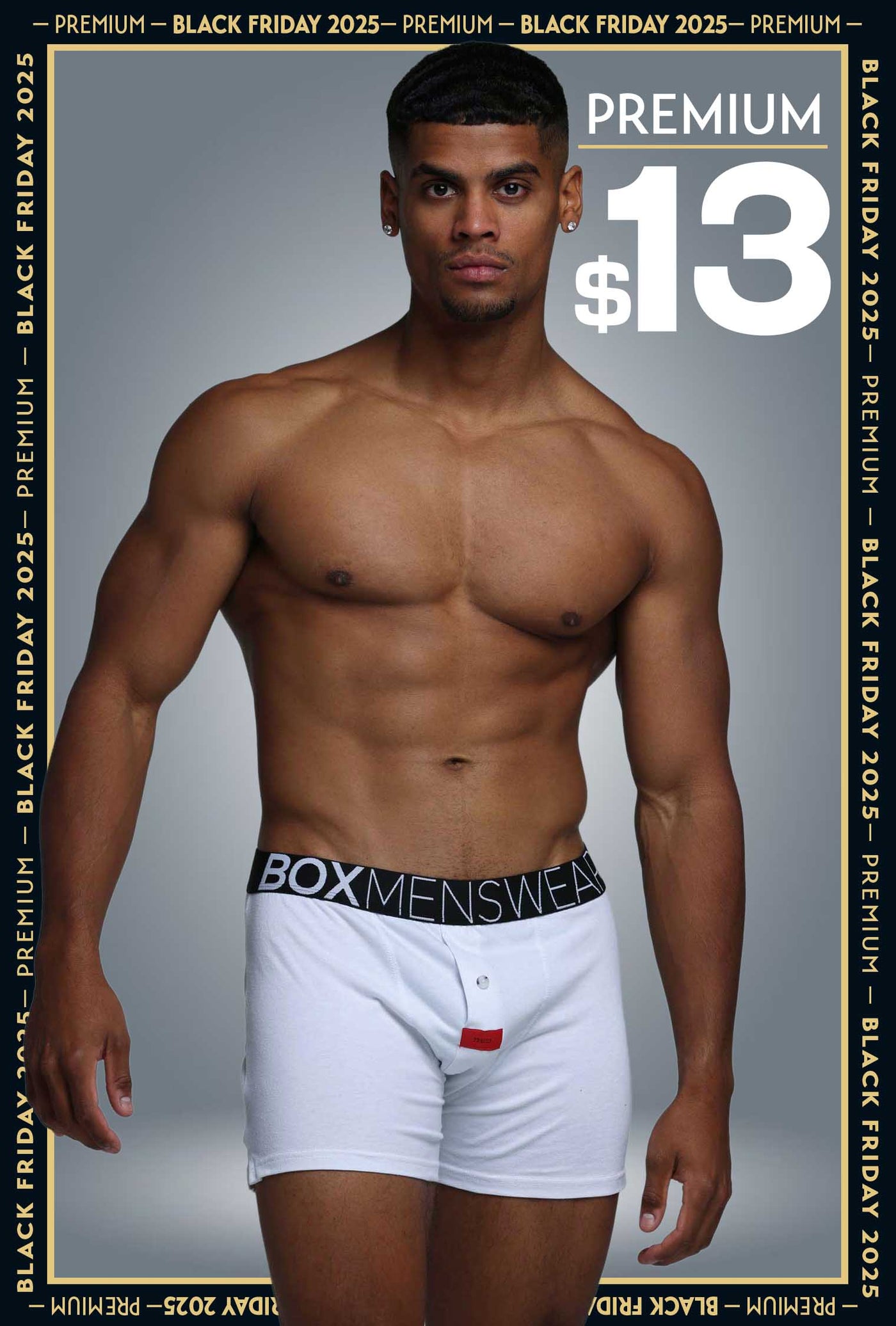 Button-up Boxers - Venus White