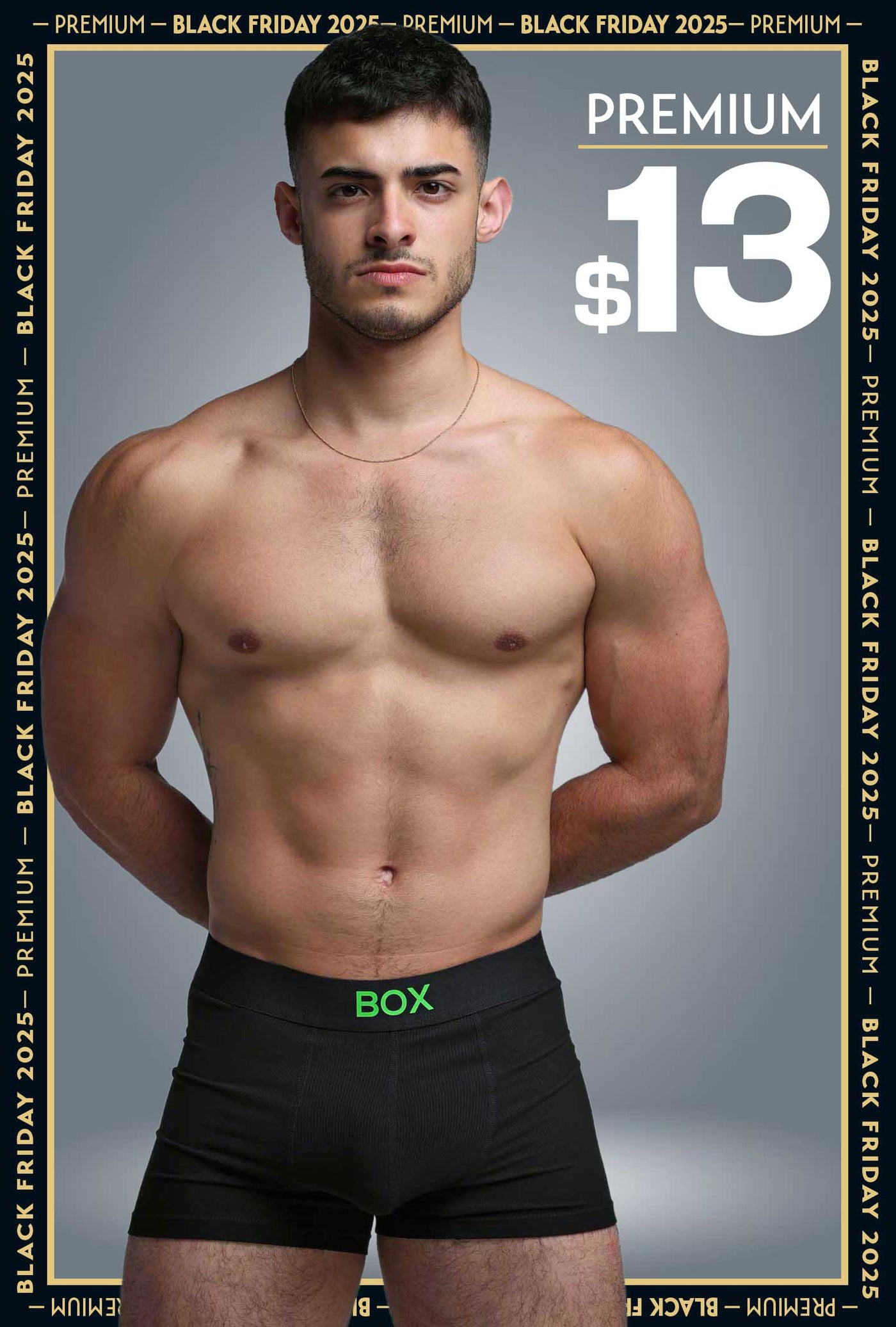 Color Pop Boxers - Black & Green