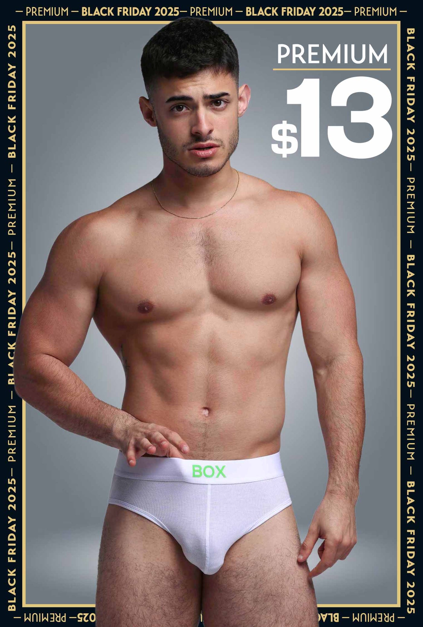 Color Pop Briefs - White & Green