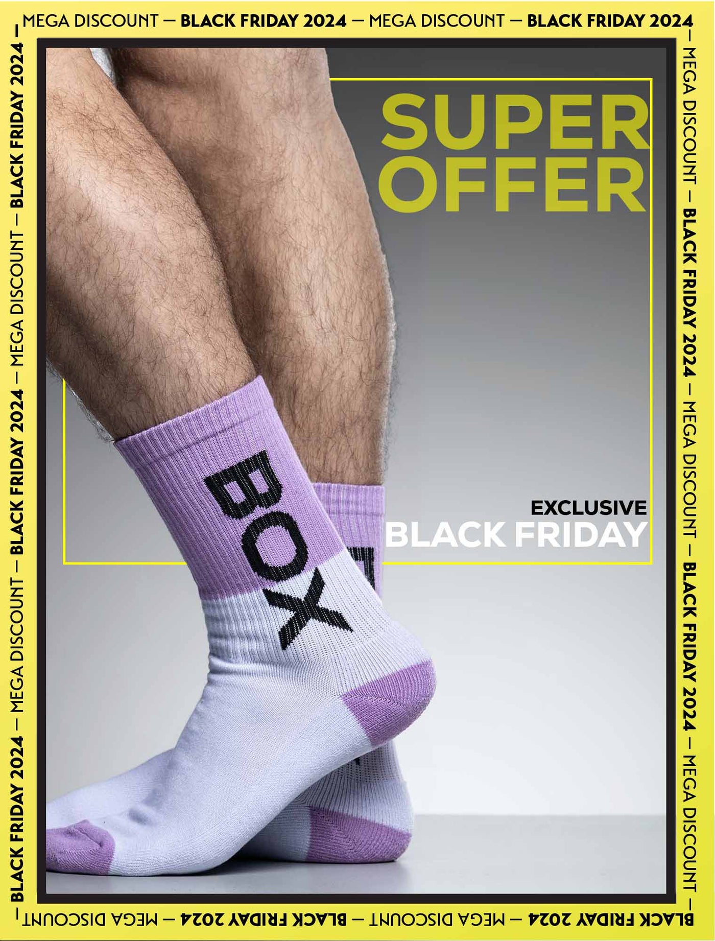 Box Sports Socks - Plush Color Block