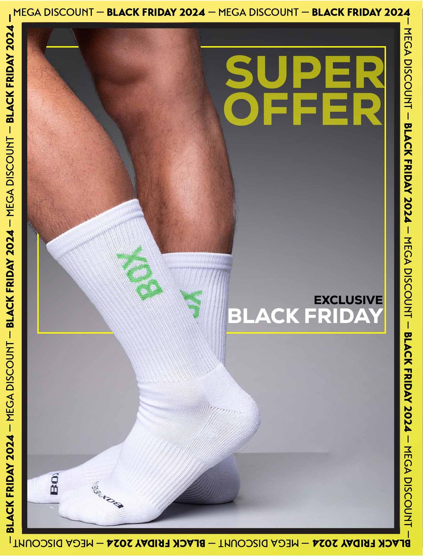 Color Pop Sports Socks - Green