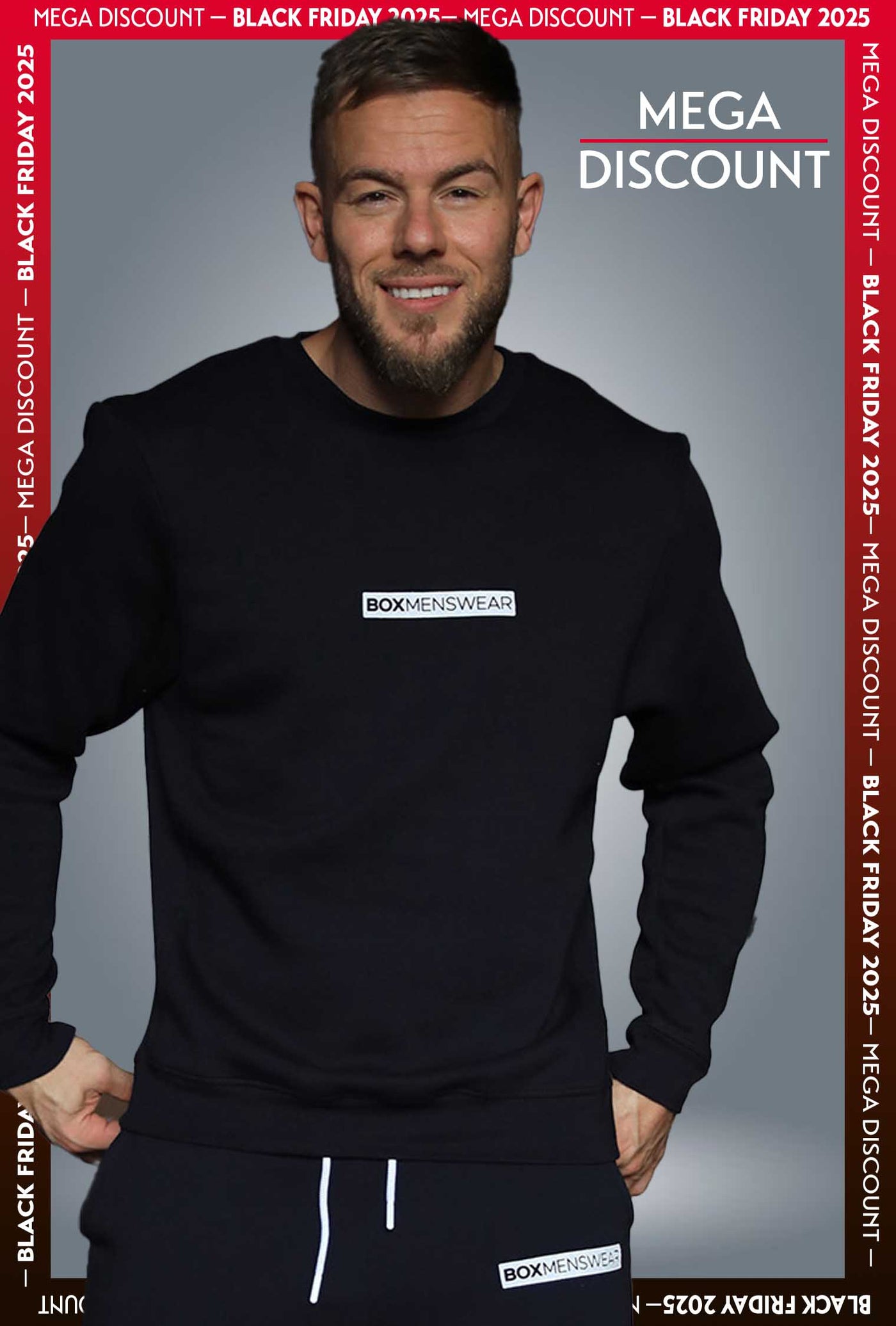 Comfort Fit: Crew Neck - Navy