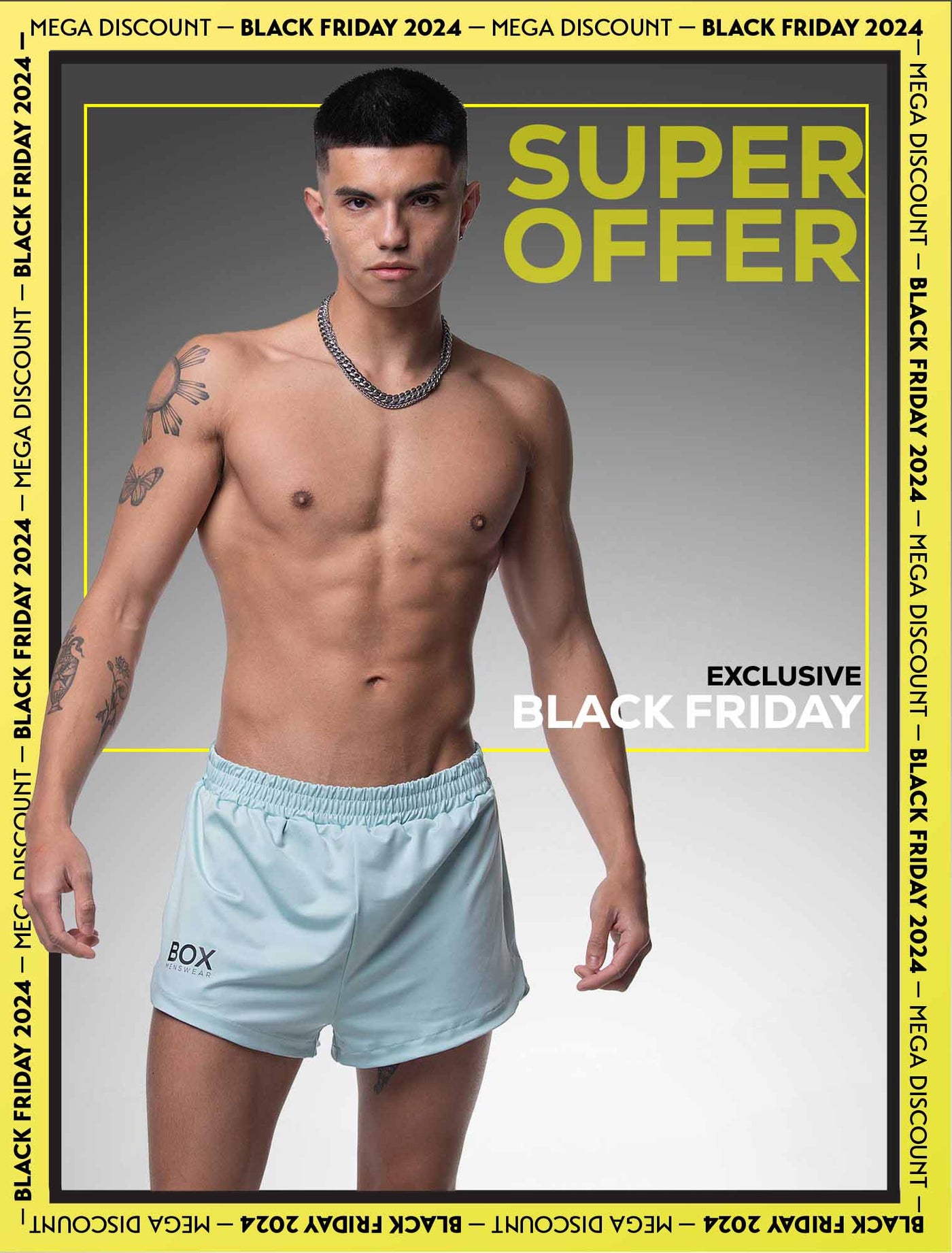 Compound Jock Shorts - Aqua