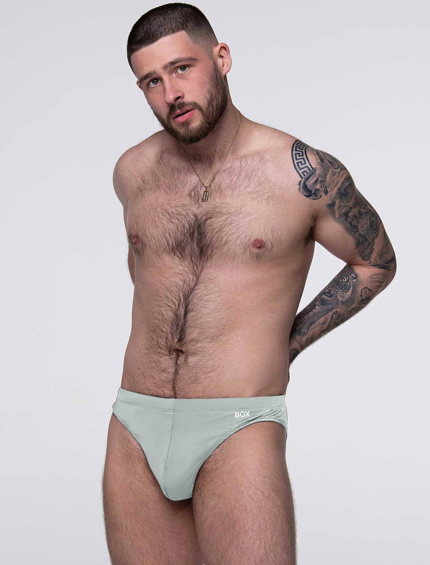 Swimming Trunks - Shoreline Grey