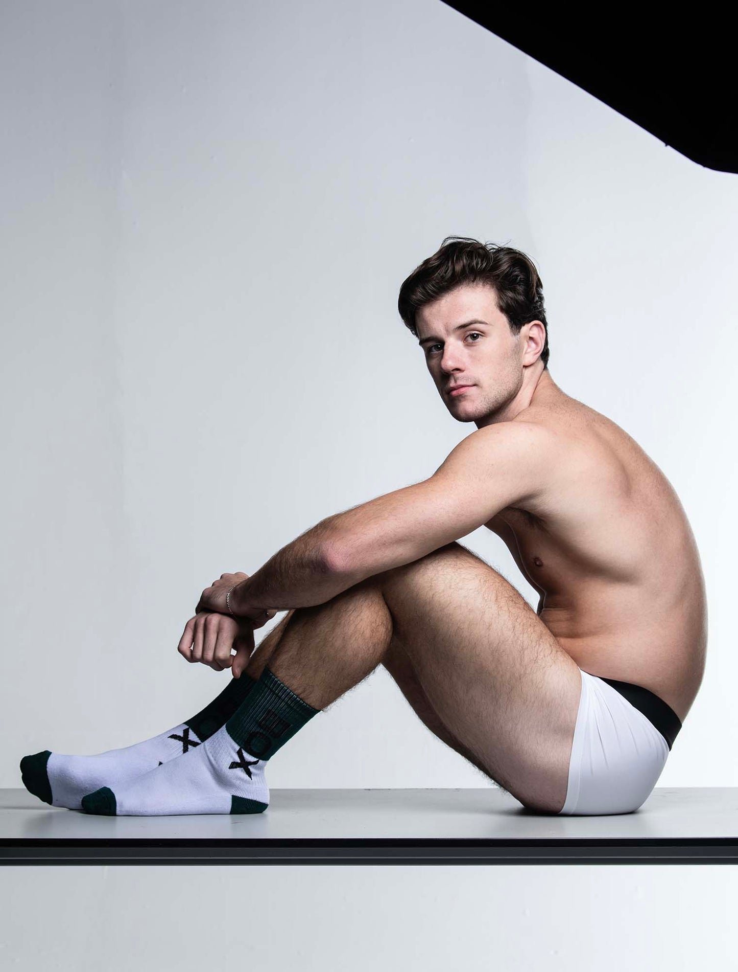 Box Sports Socks - Green Colour Block - boxmenswear - {{variant_title}}