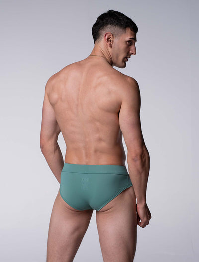 Glide Briefs - Celestial Green