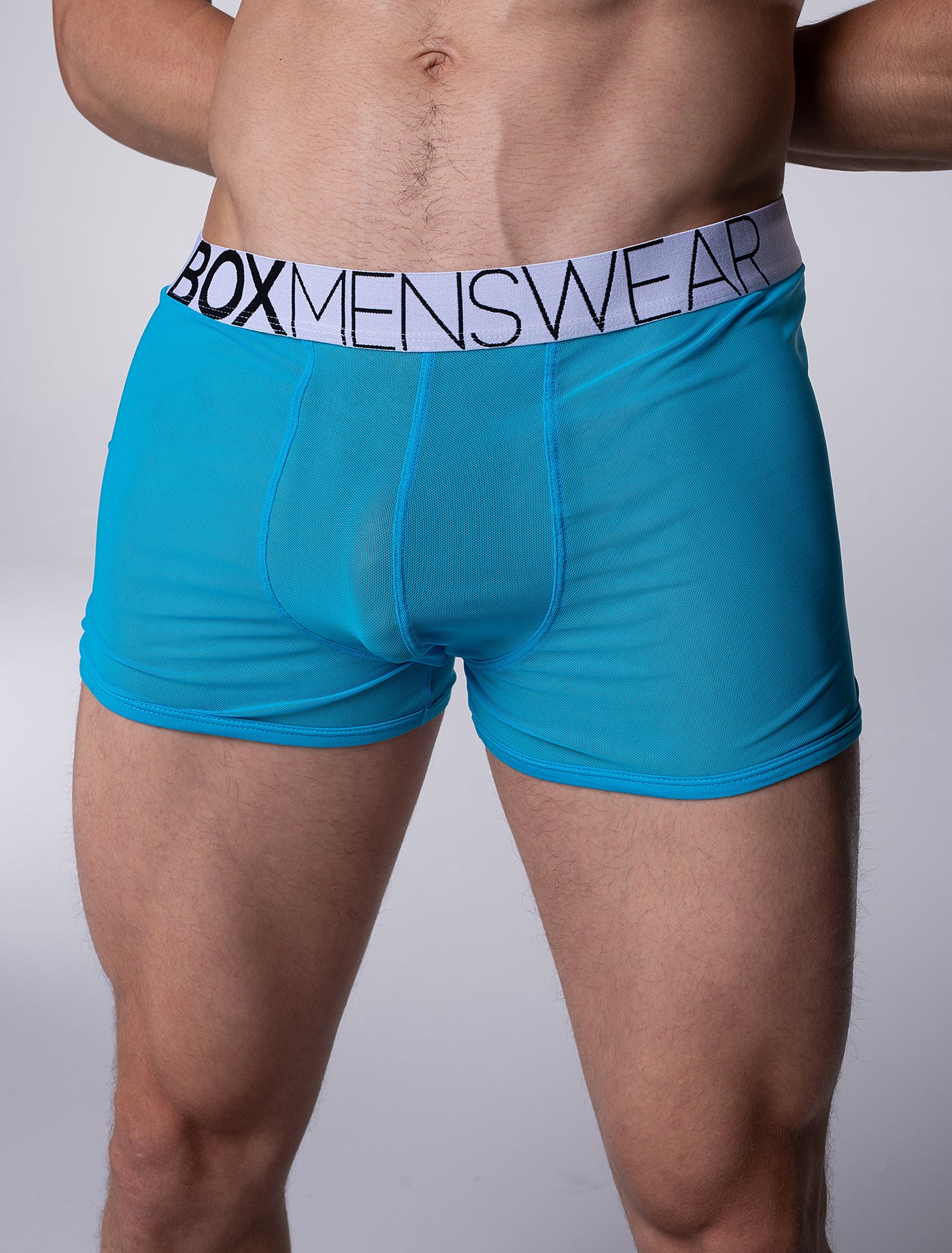 All Over Mesh Boxers - Blue Me