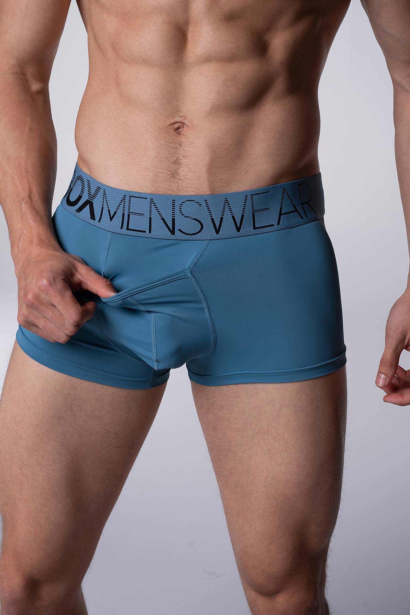 Mens Arched Keyhole Boxers - Oceanic Odyssey – boxmenswear