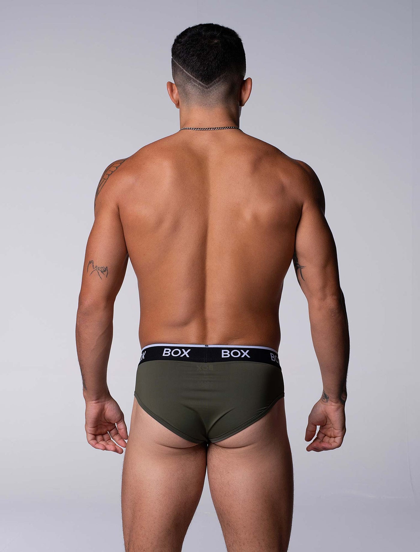 Box x Elliott: Elite Briefs - Chic Khaki