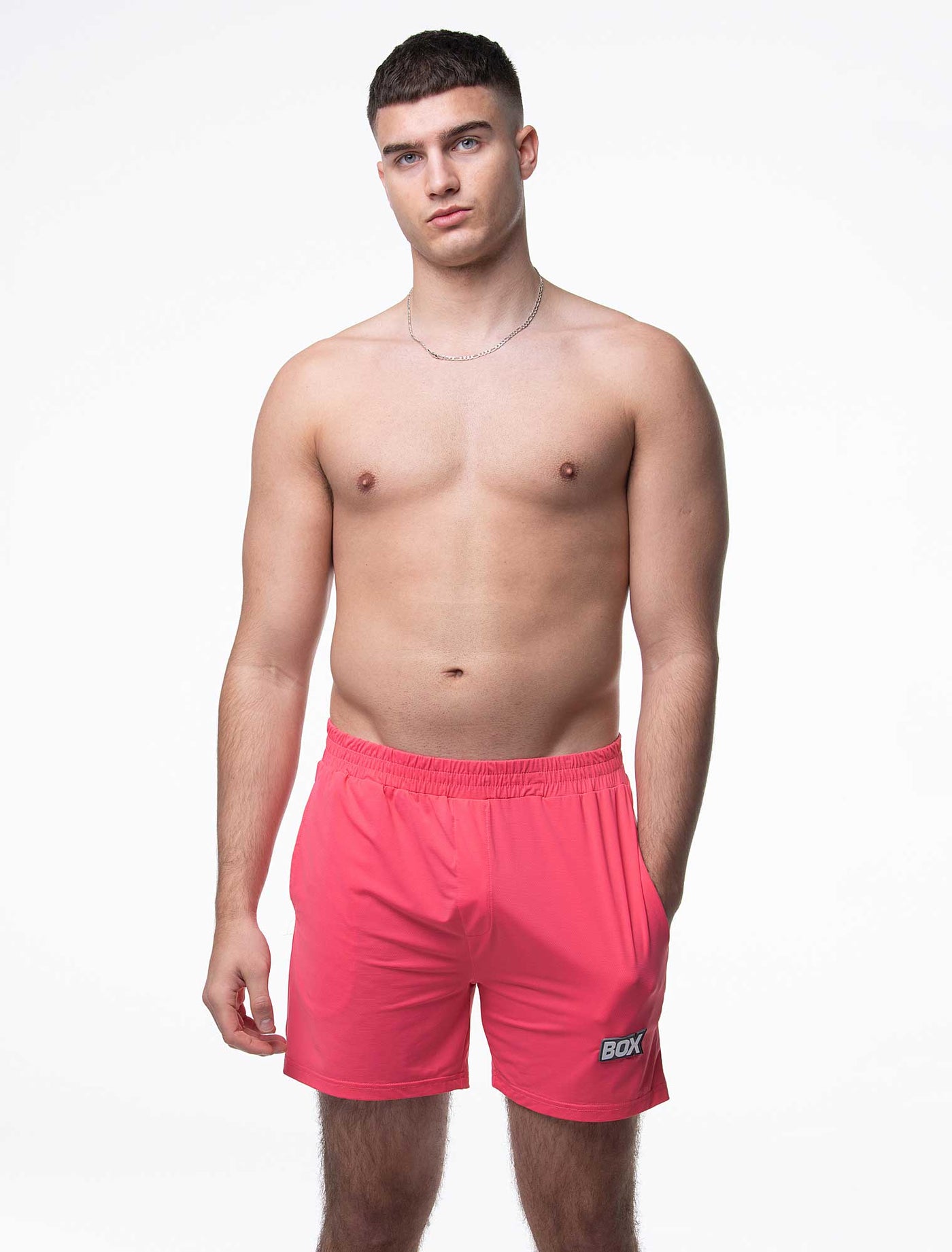 Mesh Soccer Shorts - Mascot Pink