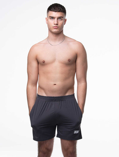 Mesh Soccer Shorts - Defence Grey