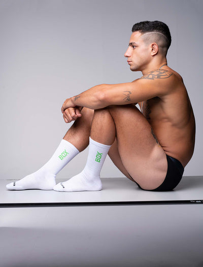 Color Pop Sports Socks - Green