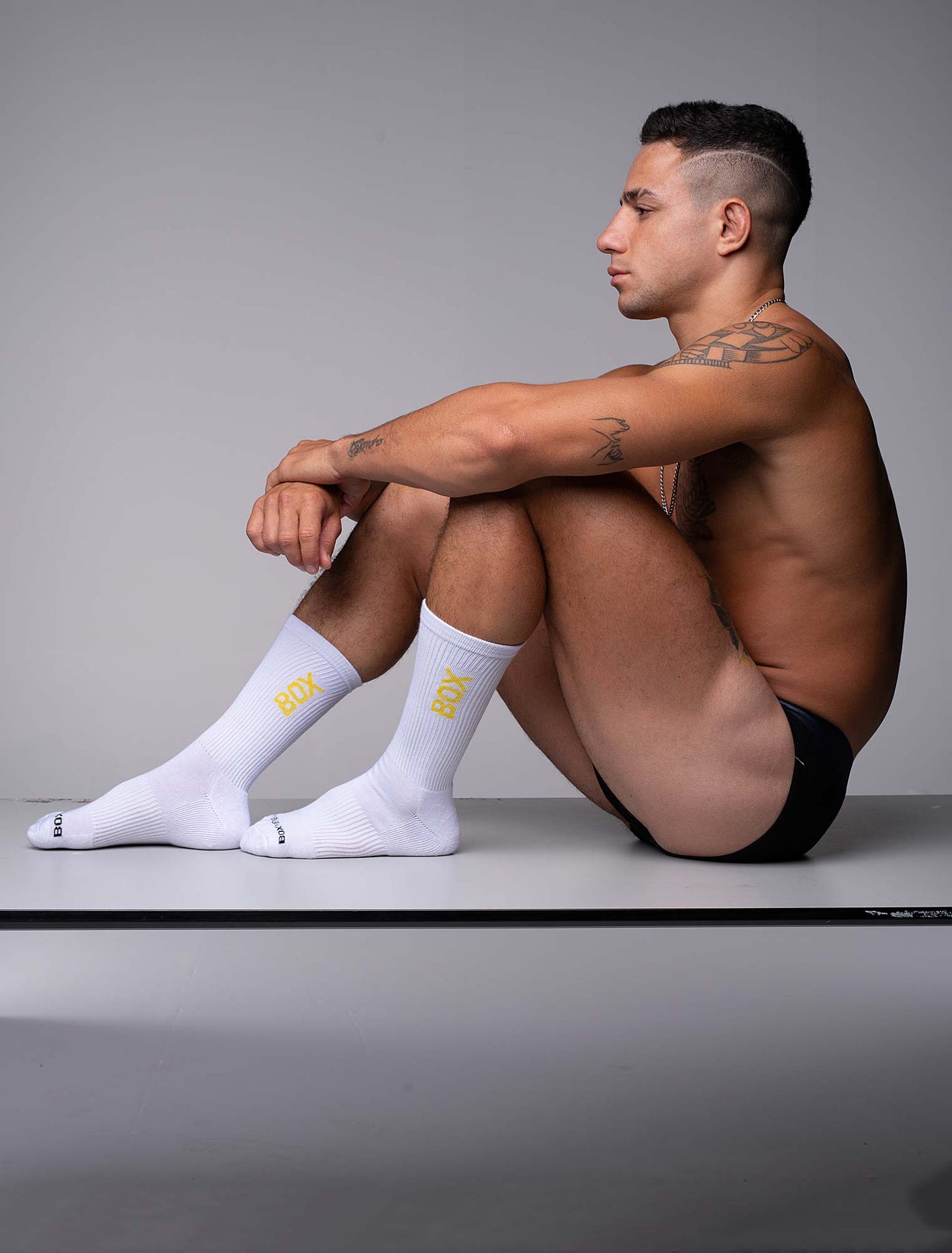 Color Pop Sports Socks - Yellow