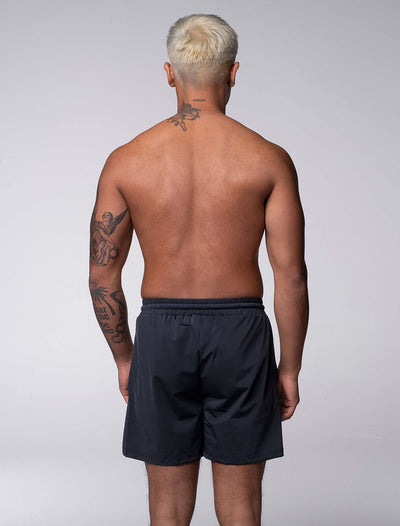 "The Fit" Sports Shorts - Jet Black