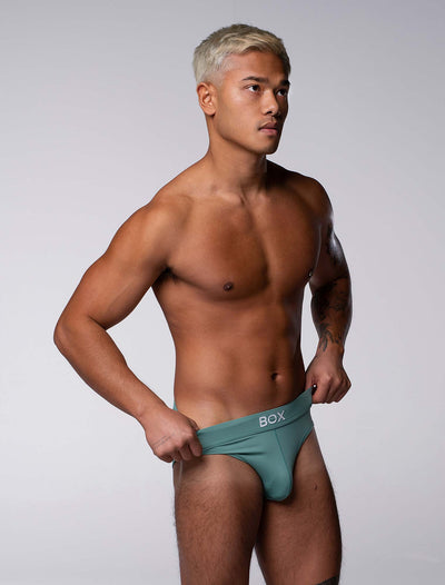 Glide Briefs - Celestial Green