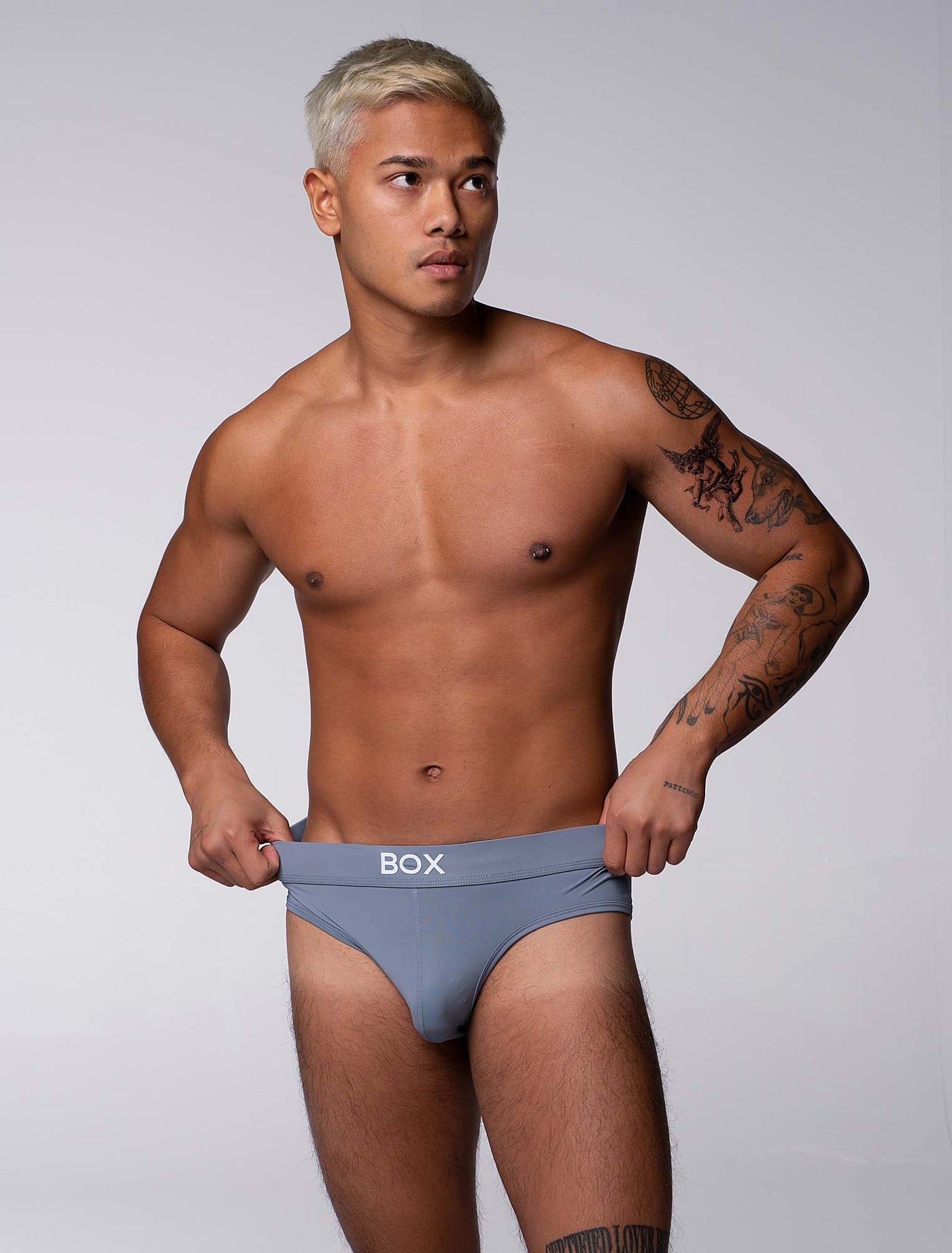 Glide Briefs - Meteorite Grey