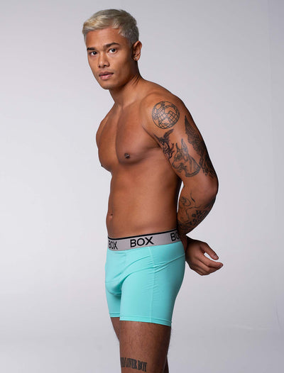 Mens Sports Boxers - Aqua Agility