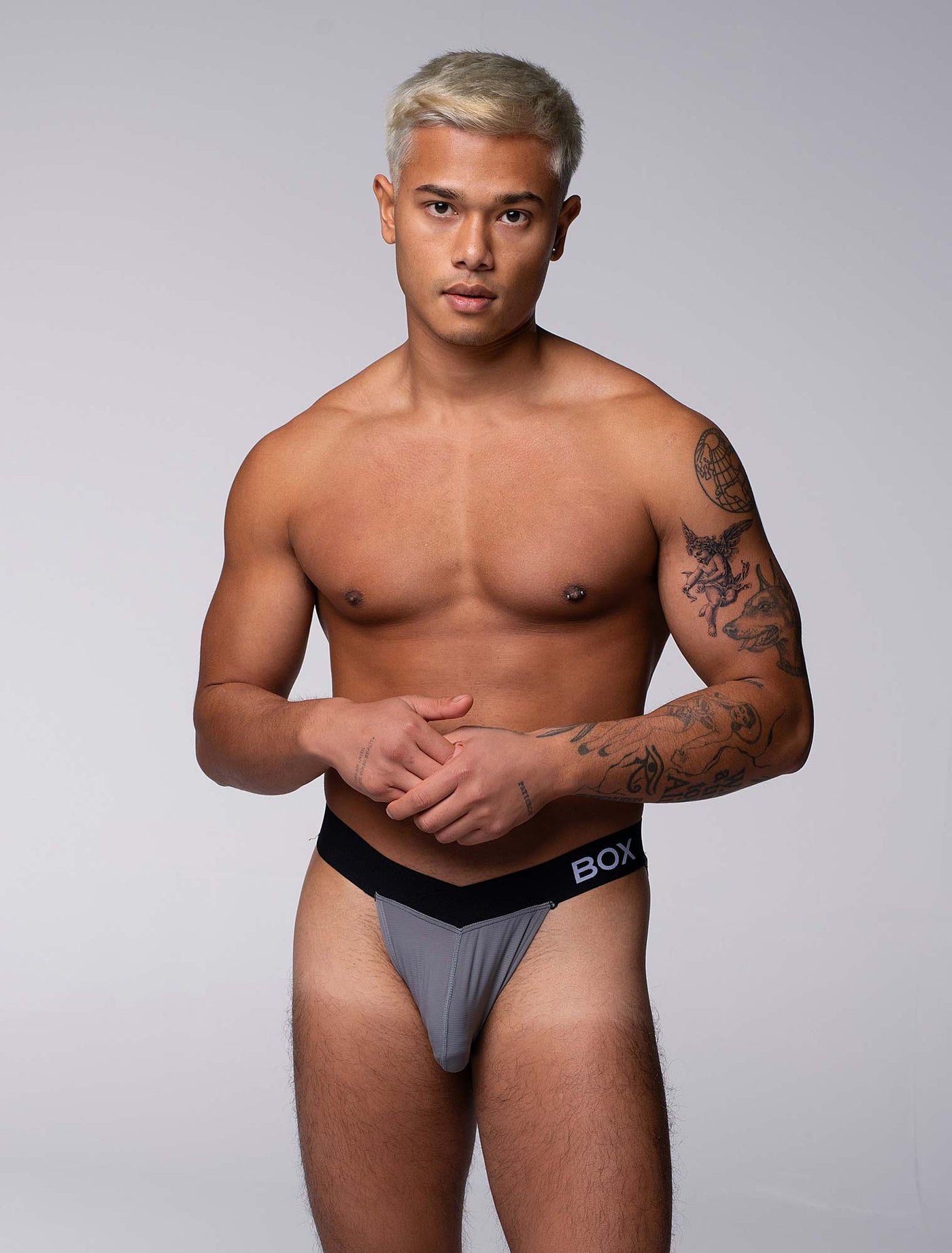 V-Shape Briefs - Grey Elegance