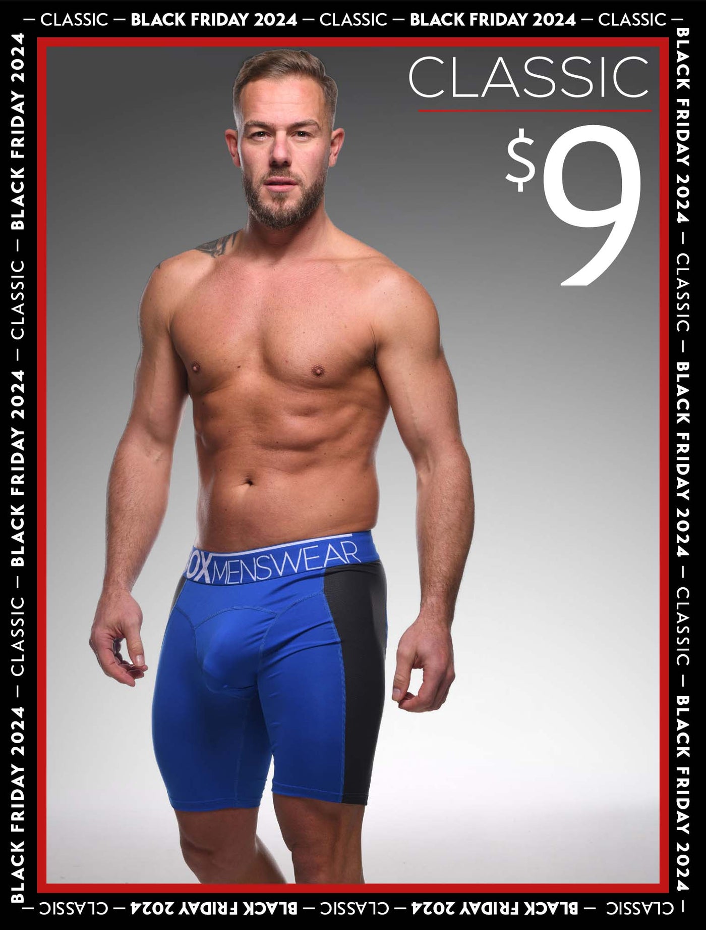 Defined Behind: Compression Shorts with Stretch - Blue Force