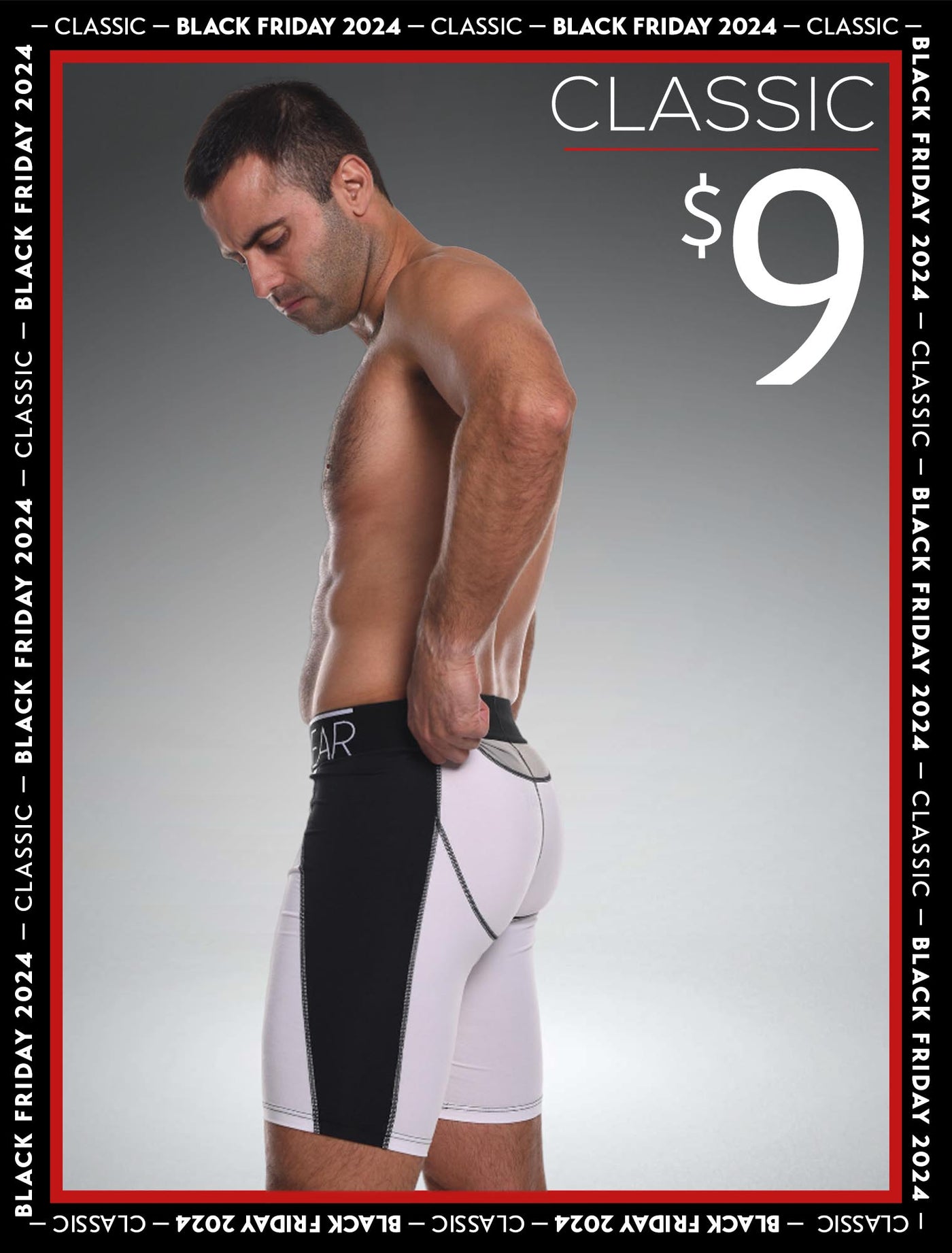 Defined Behind: Compression Shorts with Stretch - Retro Return