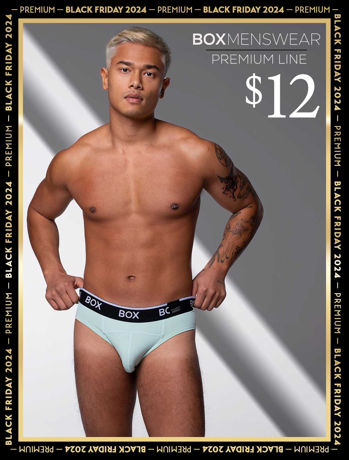 Box x Elliott: Elite Briefs - Cool Mint