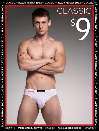 Mens Euro Briefs - Focus White