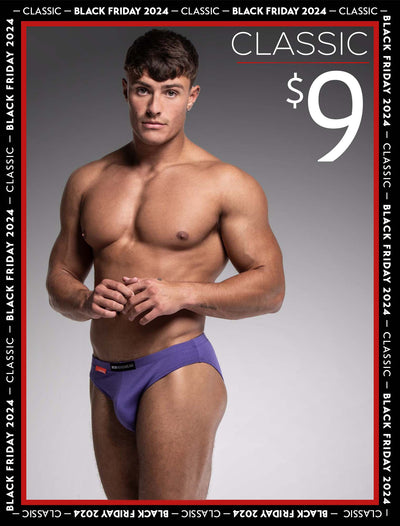 Mens Euro Briefs - Ultra Violet