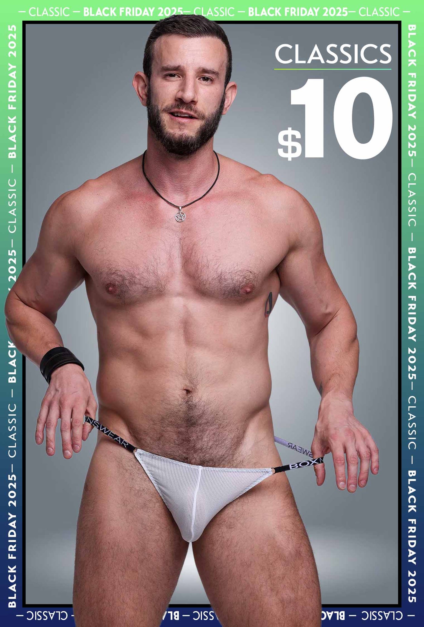 Male G-String 2.0 - White