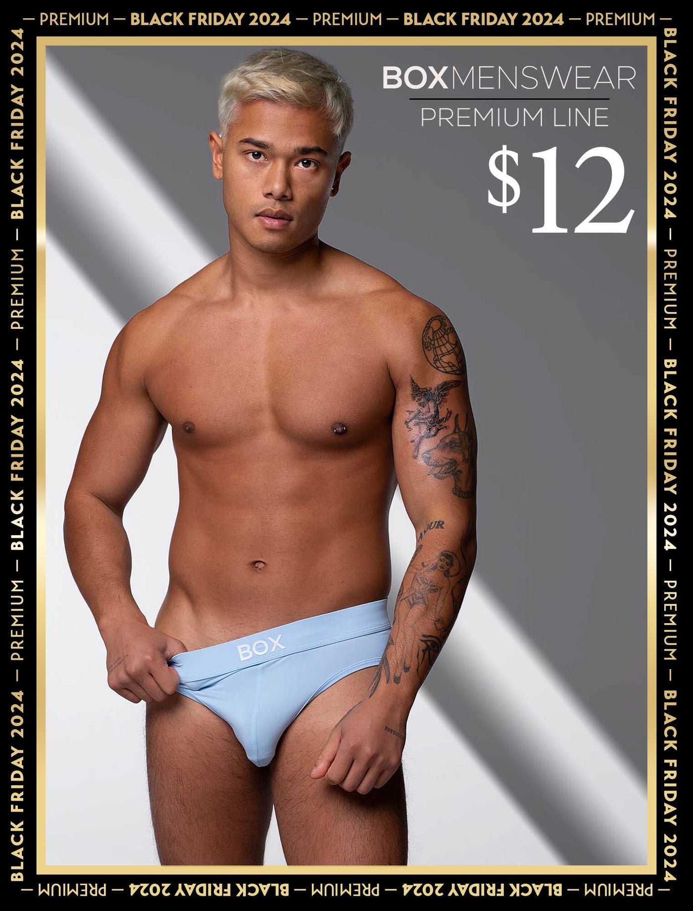 Glide Briefs - Interstellar Blue