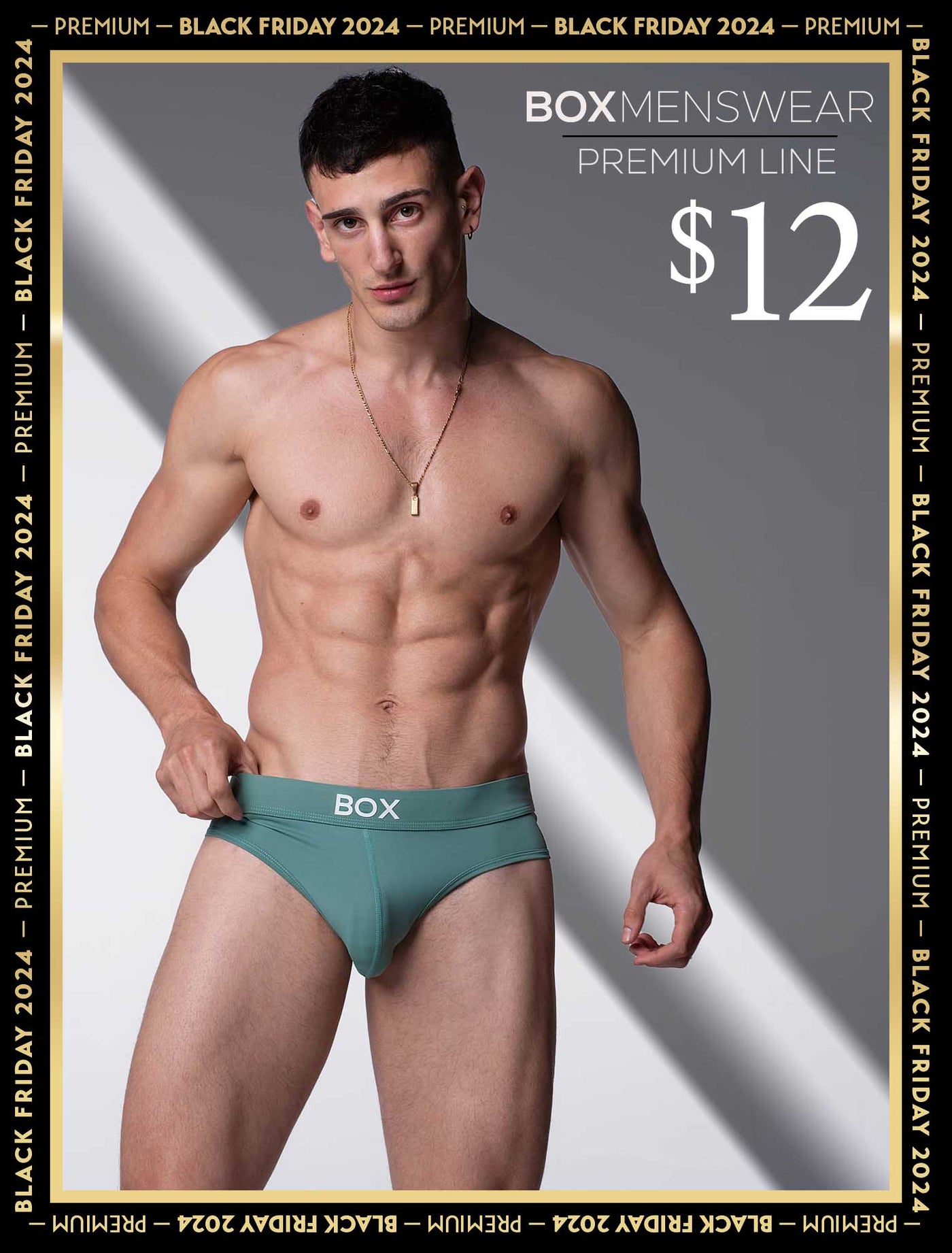 Glide Briefs - Celestial Green