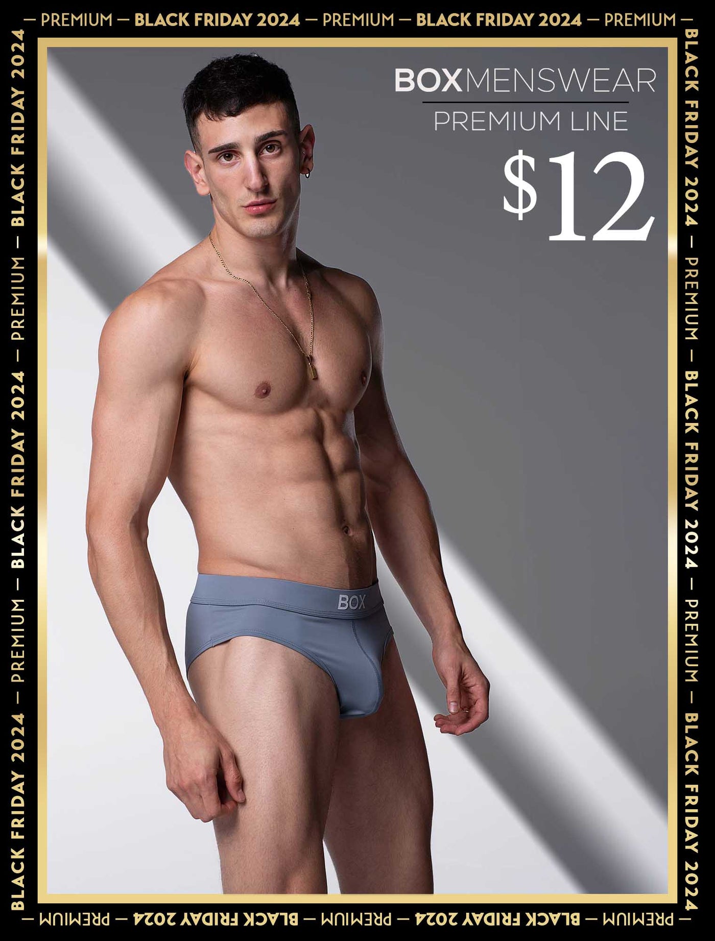 Glide Briefs - Meteorite Grey