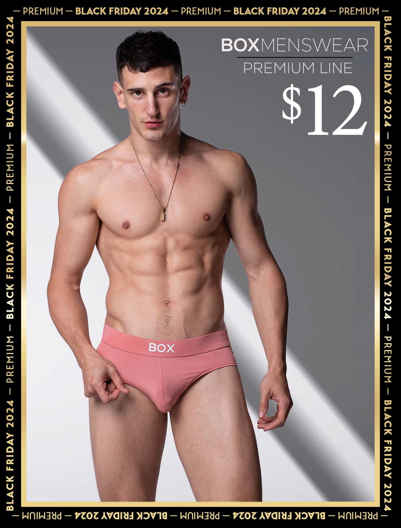 Glide Briefs - Supernova Blush