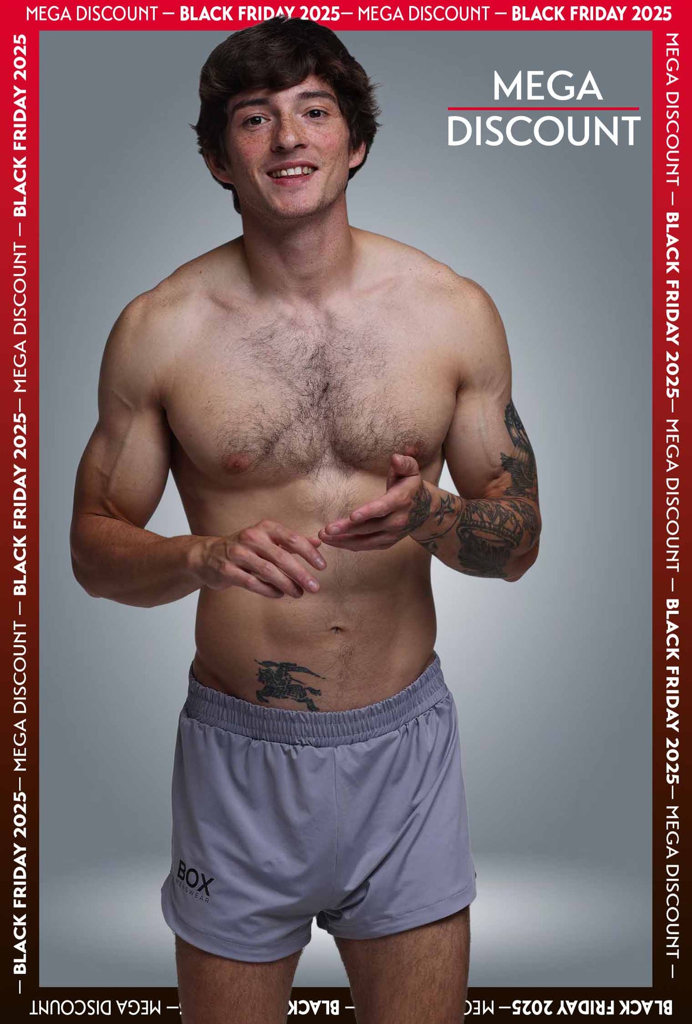 Compound Jock Shorts - Grey