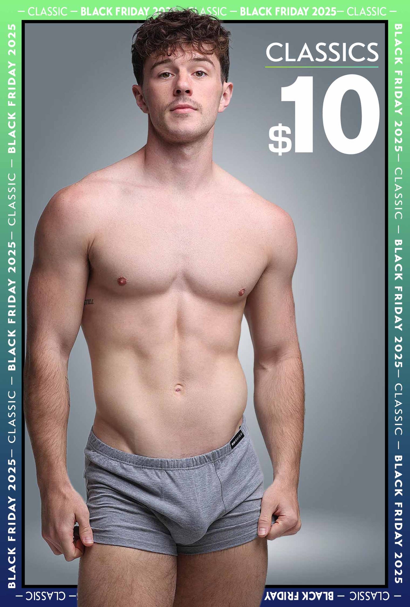 Minimal Boxers - Melange Grey