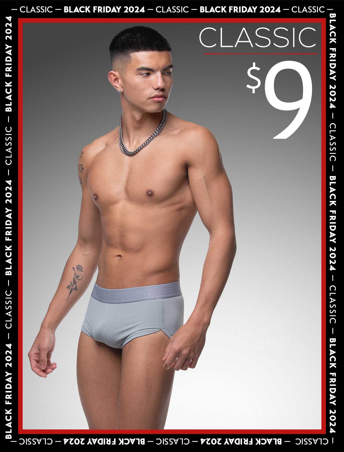 LuxLite Boxers - Glamour Grey