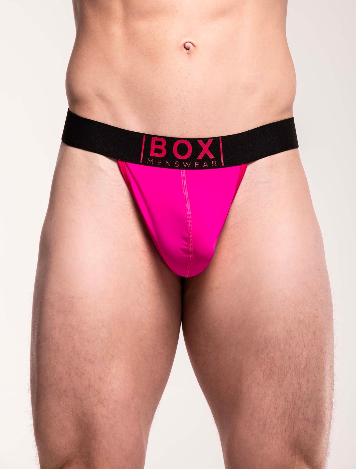 Mens Lux Thong - Bold Pink