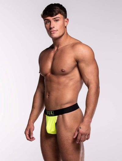 Mens Lux Thong - Neon Flash