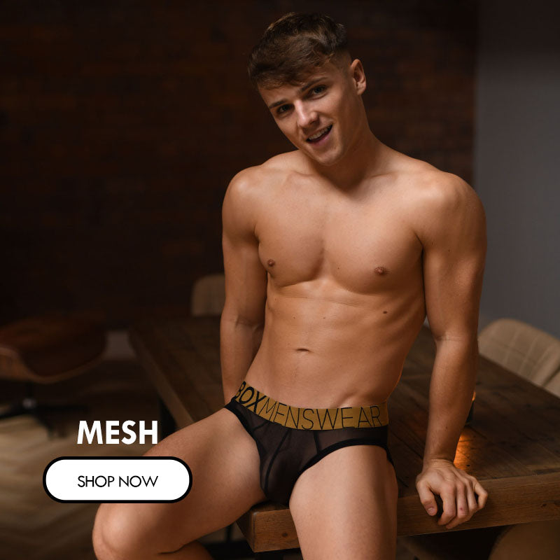 All Over Mesh Boxers - Blended Tan – Box Menswear